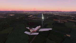 Landing approach at El Dorado Intl (SKBO) Bogota, Columbia (8,357ft)